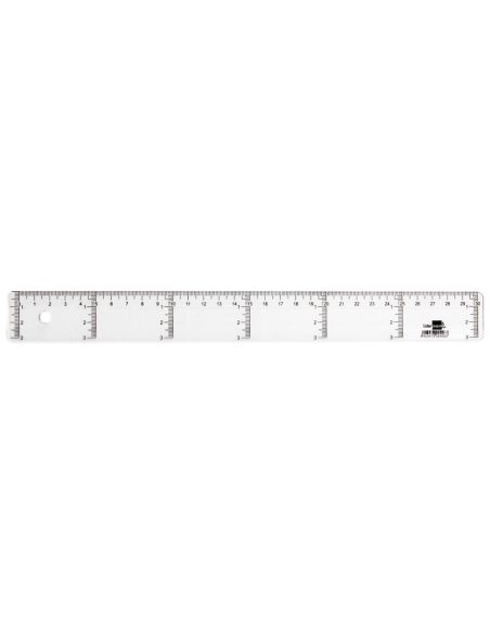 Regla Liderpapel Plastico Cristal 30 Cm
