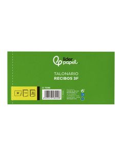 Talonario Liderpapel Recibos 3/Fº Apaisado Original Y 2 Copias Sin Matriz 2
