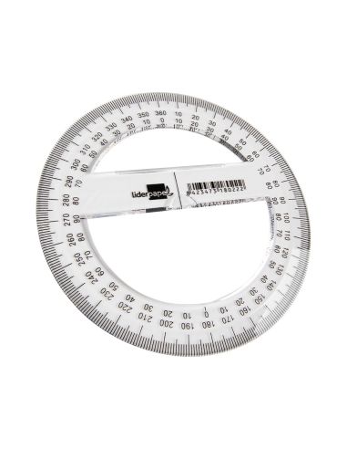 Circulo Plastico Liderpapel 10 Cm