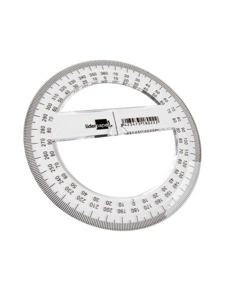 Circulo Plastico Liderpapel 10 Cm