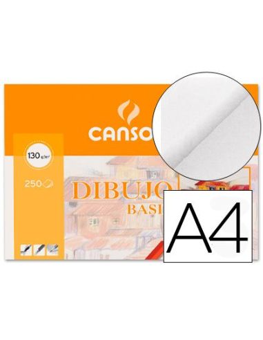 Papel Dibujo Basik 210X297 130 Gr Sin Recuadro
