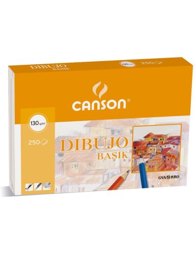 Papel Dibujo Basik 210X297 130 Gr Sin Recuadro