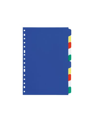 Separador Liderpapel Plastico Juego De 10 Separadores Folio 16 Taladros
