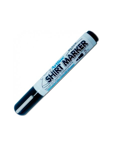 Rotulador Artline Camiseta Ekt-2 Negro Punta Redonda 2 Mm Para Uso En Camisetas