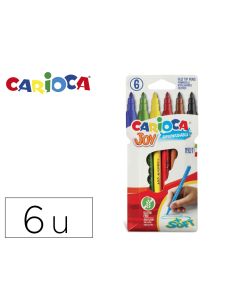 Rotulador Carioca Joy Caja De 6 Colores Surtidos
