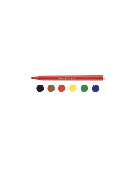 Rotulador Carioca Joy Caja De 6 Colores Surtidos