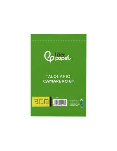 Talonario Liderpapel Camarero 8º Original Y Copia T202 2