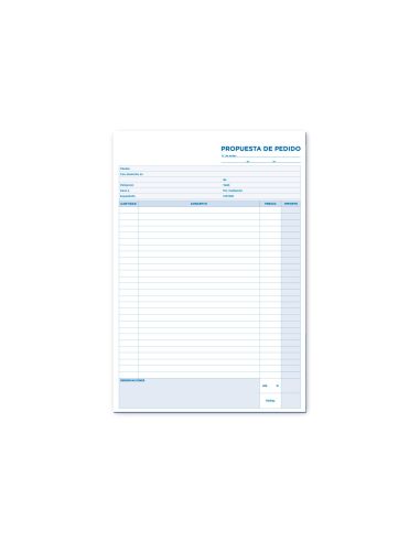 Talonario Liderpapel Pedidos Folio Original Y Copia T225
