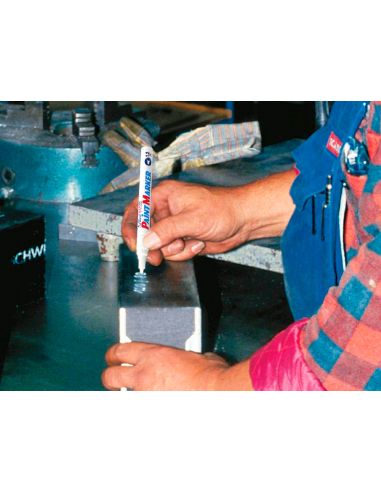 Rotulador Artline Marcador Permanente Ek-440 Xf Blanco Punta Redonda 1.2 Mm Metal Caucho Y Plastico