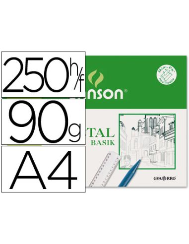 Papel Vegetal Guarro Din A4 90-95 Gr Hoja