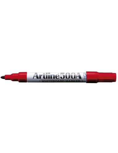 Rotulador Artline Pizarra Ek-500 Rojo Punta Redonda 2 Mm Recargable