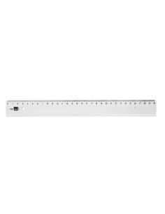 Regla Liderpapel Plastico Irrompible Transparente 30 Cm 2