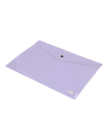 Carpeta Liderpapel Dossier Broche Polipropileno Din A4 Lavanda Opaco 50 Hojas