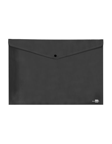 Carpeta Liderpapel Dossier Broche 44243 Polipropileno Din A3 Negro Opaco