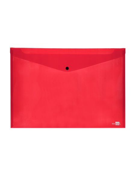 Carpeta Liderpapel Dossier Broche 44243 Polipropileno Din A3 Rojo Translucido