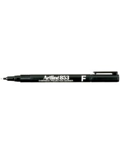 Rotulador Artline Retroproyeccion Punta Fibra Permanente Ek-853 Negro -Punta Redonda 0.5 Mm 2