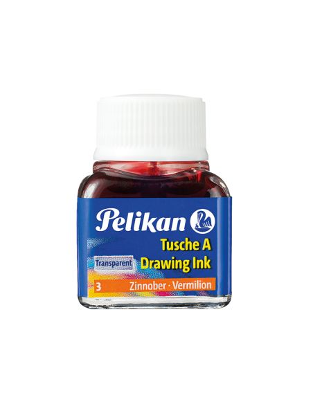 Tinta China Pelikan Bermellon Bote De 10 Ml