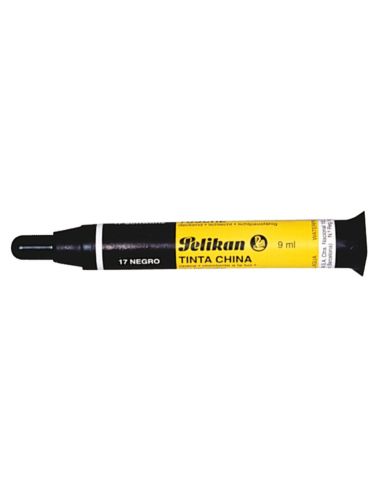Tinta China Pelikan Negra Cargador 9 Ml