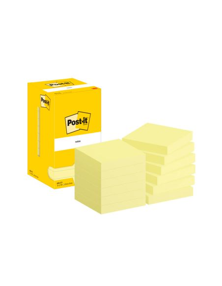 Bloc De Notas Adhesivas Quita Y Pon Post-It 76X76 Mm Con 100 Hojas