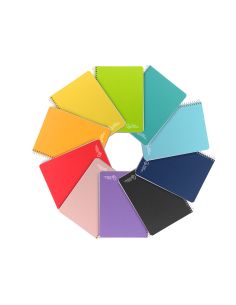 Cuaderno Espiral Liderpapel A5 Witty Tapa Dura 80H 90Gr Rayado Horizontal 8Mm Con Margen Colores Surtidos 2