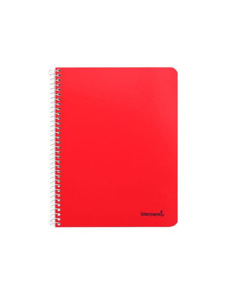 Cuaderno Espiral Liderpapel Cuarto Smart Tapa Blanda 80H 60Gr Cuadro 6Mm Con Margen Colores Surtidos