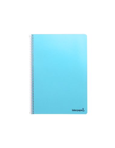 Cuaderno Espiral Liderpapel Folio Smart Tapa Blanda 80H 60Gr Rayado Nº46 Colores Surtidos