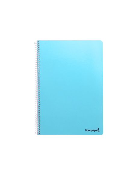 Cuaderno Espiral Liderpapel Folio Smart Tapa Blanda 80H 60Gr Rayado Nº46 Colores Surtidos