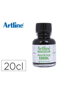 Tinta Rotulador Artline Esk-20 Negro Bote 20 Cc Sin Xileno
