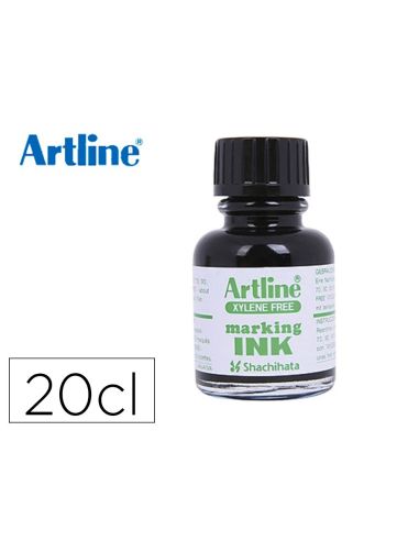 Tinta Rotulador Artline Esk-20 Negro Bote 20 Cc Sin Xileno|Libreriasalesiana