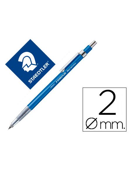 Portaminas Staedtler Mars Technico 2 Mm Con Clips Y Afilaminas