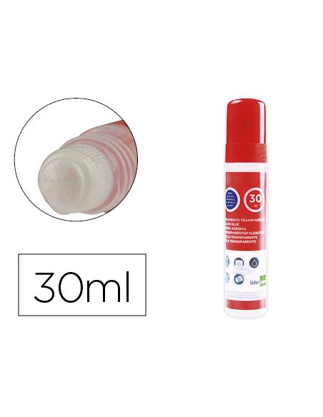 Pegamento Liderpapel Transparente Para Papel 30 Ml