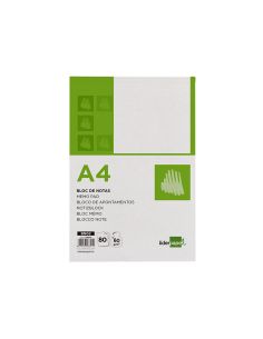 Bloc Notas Liderpapel Liso A4 80 Hojas 60G/M2 2