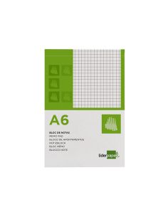 Bloc Notas Liderpapel Cuadro 4Mm A6 80 Hojas 60G/M2 Perforado 2