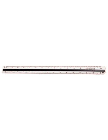 Escala M+R 1632.20 1:100-200-250-300-400-500 30 Cm Estuche Rigido Color