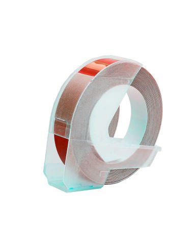 Cinta Dymo 3D 9Mm X 3 Mt Roja Tradicional
