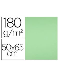 Cartulina Liderpapel 50X65 Cm 180G/M2 Verde Hierba Paquete De 25 Hojas