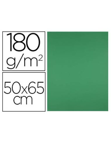Cartulina Liderpapel 50X65 Cm 180G/M2 Verde Navidad Paquete De 25 Hojas