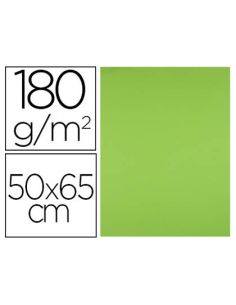 Cartulina Liderpapel 50X65 Cm 180G/M2 Verde Pistacho Paquete De 25 Hojas