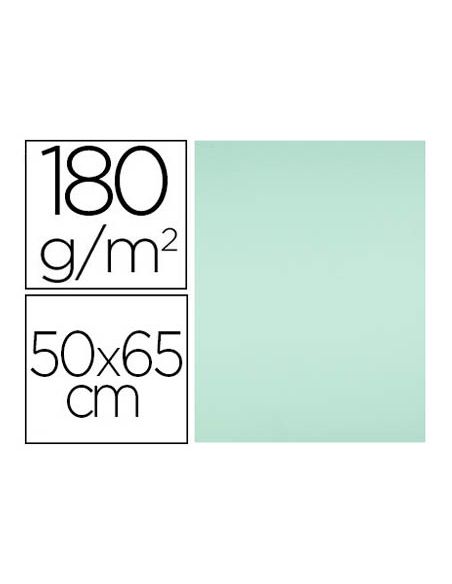 Cartulina Liderpapel 50X65 Cm 180G/M2 Verde Paquete De 25 Hojas