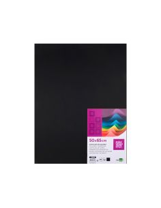 Cartulina Liderpapel 50X65 Cm 180G/M2 Negro Paquete De 25 Hojas 2