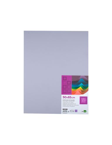 Cartulina Liderpapel 50X65 Cm 180G/M2 Lila Paquete De 25 Hojas