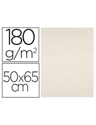 Cartulina Liderpapel 50X65 Cm 180G/M2 Crema Paquete De 25 Hojas