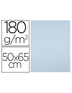 Cartulina Liderpapel 50X65 Cm 180G/M2 Azul Paquete De 25 Hojas