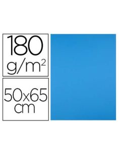 Cartulina Liderpapel 50X65 Cm 180G/M2 Azul Turquesa Paquete De 25 Hojas