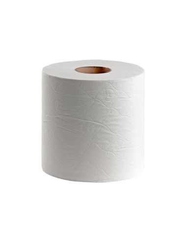 Papel Secamanos Dahi 2 Capas Celulosa Lisa 210 Mm X 150 Mt Paquete De 6 Rollos
