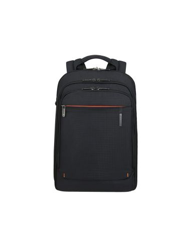 Mochila Para Portatil Samsonite Network 4 15,6" Negra Con Asa Y Bolsillos Exteriores Color Negro