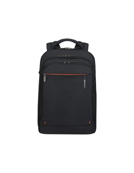 Mochila Para Portatil Samsonite Network 4 15,6" Negra Con Asa Y Bolsillos Exteriores Color Negro