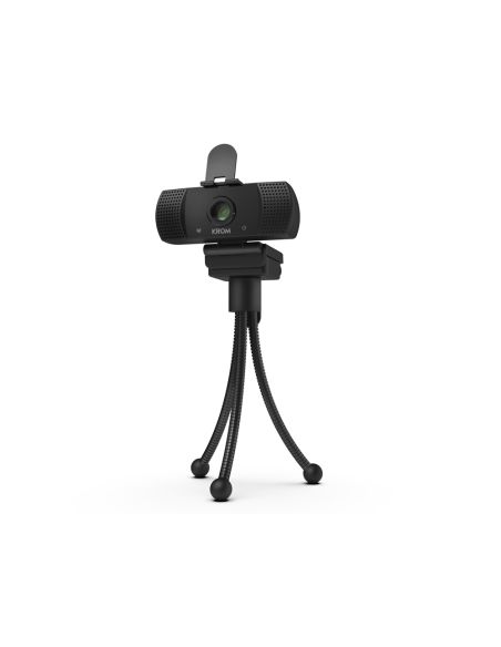 Camara Webcam Gaming Krom 1080P Hd Con Microfono Y Tripode Incluido