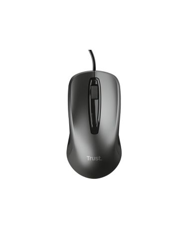 Raton Trust Basic Optico 4 Botones 1200 Dpi Usb 2.0 Color Negro
