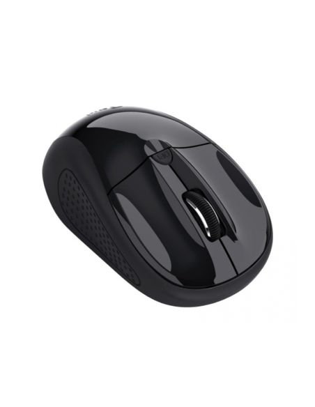 Raton Trust Basic Optico Inalambrico Eco 4 Botones 800/1600 Dpi Usb 2.0 Color Negro